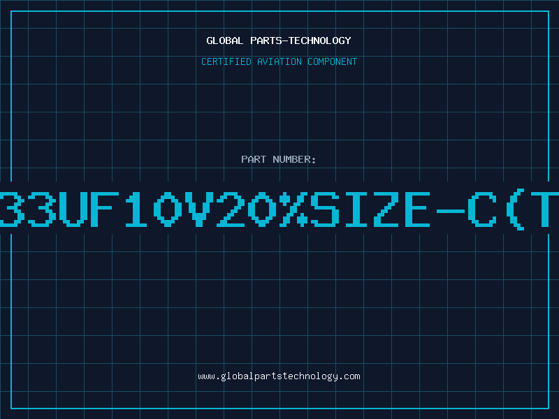 Aviation Part T/CAP33UF10V20%SIZE-C(T+R92T