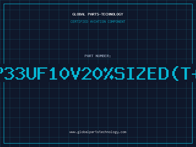 Aviation Part T/CAP33UF10V20%SIZED(T+R)96