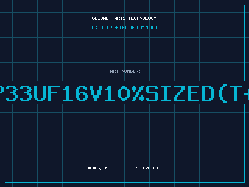 Aviation Part T/CAP33UF16V10%SIZED(T+R)96