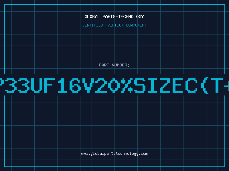 Aviation Part T/CAP33UF16V20%SIZEC(T+R)96