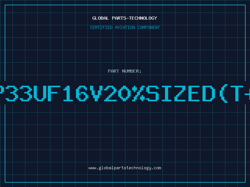 Aviation Part T/CAP33UF16V20%SIZED(T+R)93