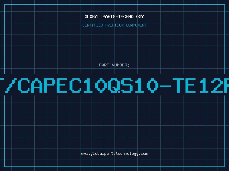 Aviation Part T/CAPEC10QS10-TE12R