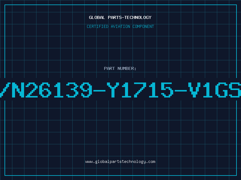 Aviation Part T/N26139-Y1715-V1GS0