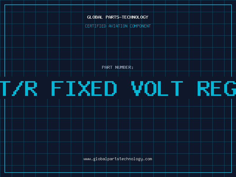 Aviation Part T/R FIXED VOLT REG