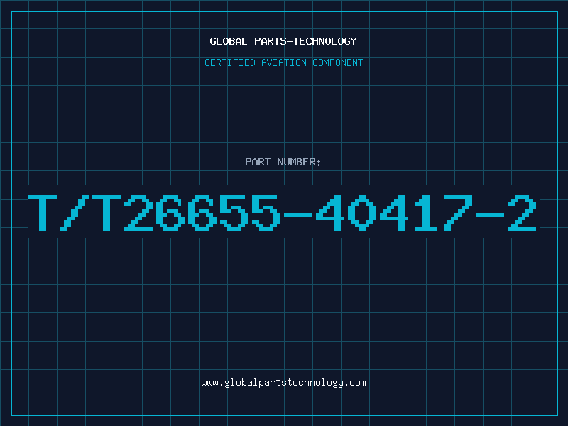 Aviation Part T/T26655-40417-2