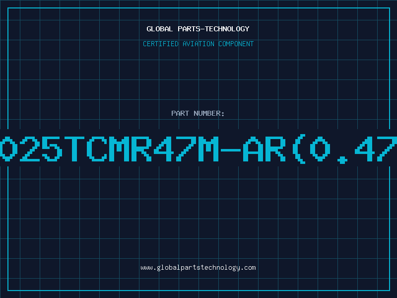 Aviation Part T/TTA-025TCMR47M-AR(0.47UF25VA