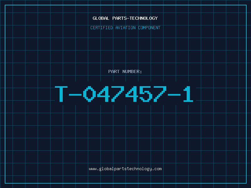 Aviation Part T-047457-1