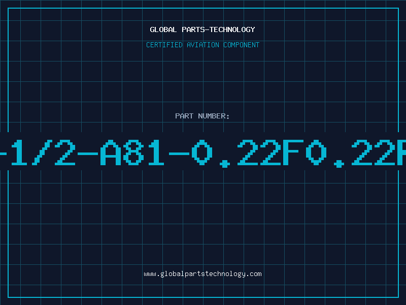 Aviation Part T-1/2-A81-0.22F0.22R1