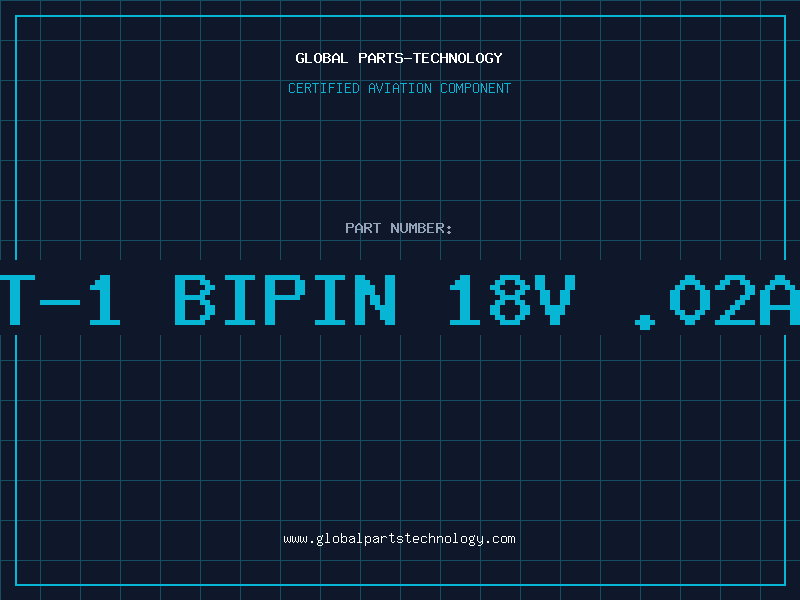 Aviation Part T-1 Bipin 18v .02a