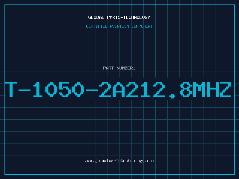 Aviation Part T-1050-2A212.8MHZ
