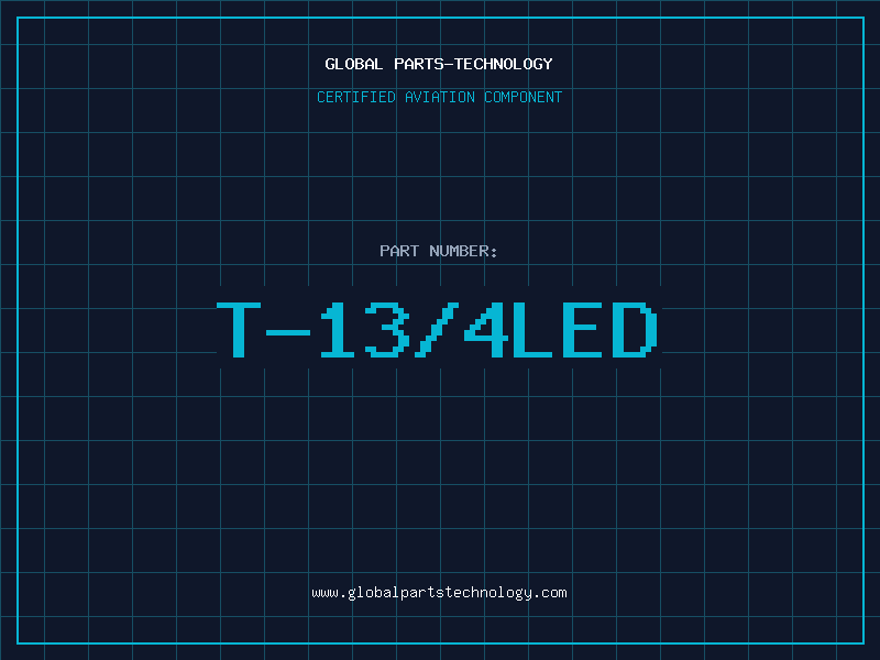 Aviation Part T-13/4LED