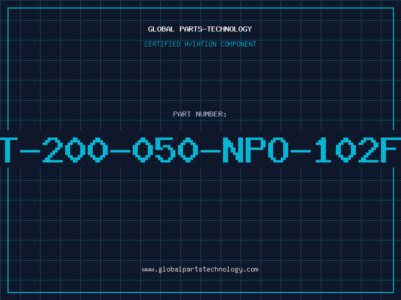 Aviation Part T-200-050-NPO-102F