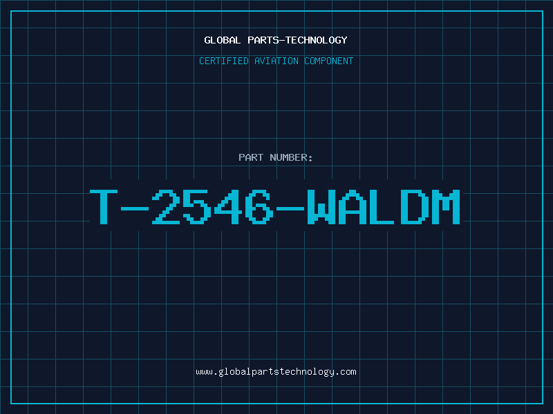 Aviation Part T-2546-WALDM