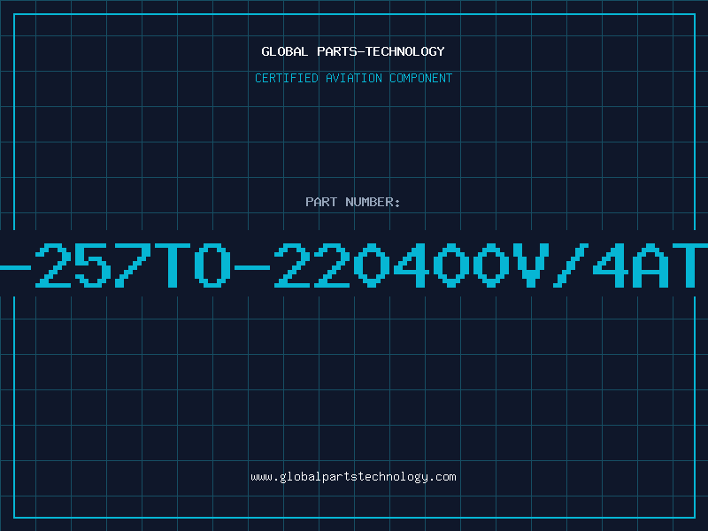 Aviation Part T-257TO-220400V/4ATR