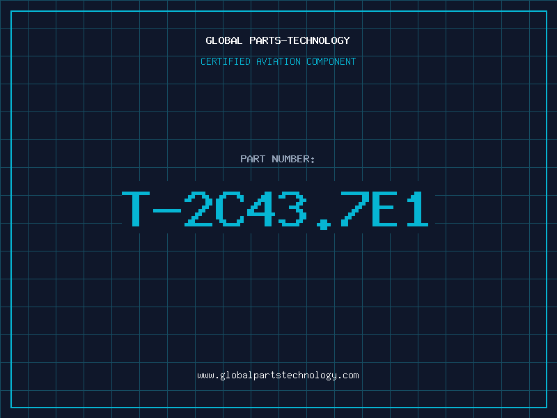Aviation Part T-2C43.7E1