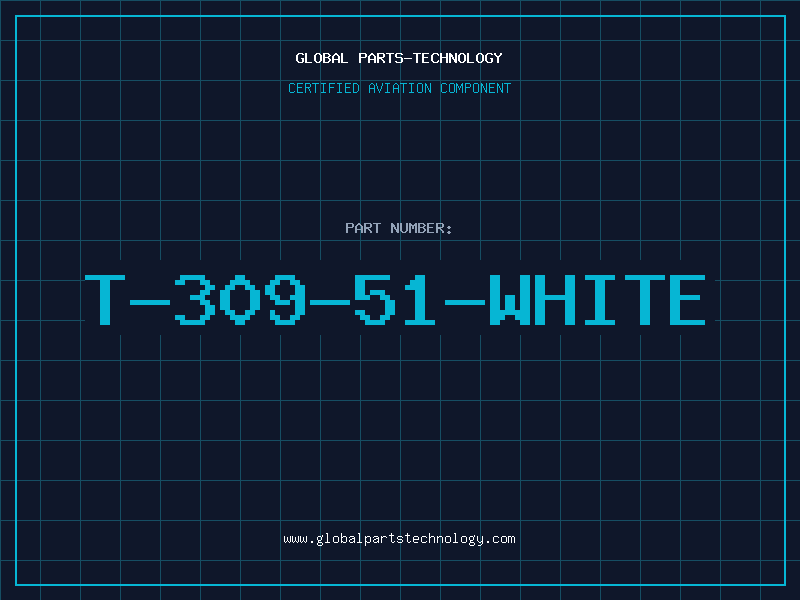 Aviation Part T-309-51-WHITE