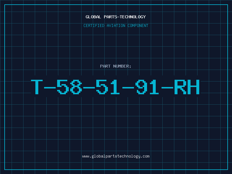 Aviation Part T-58-51-91-RH