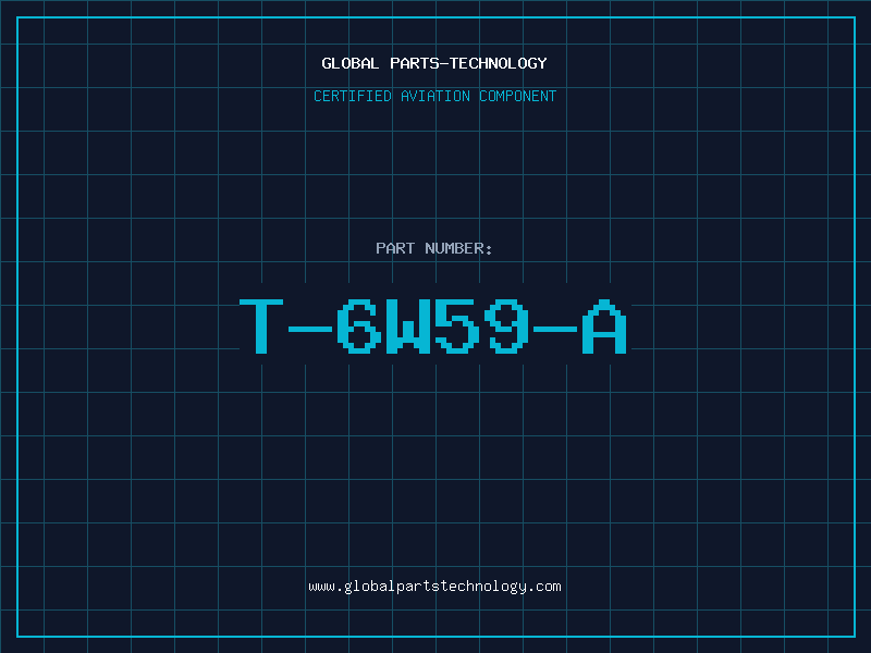 Aviation Part T-6W59-A