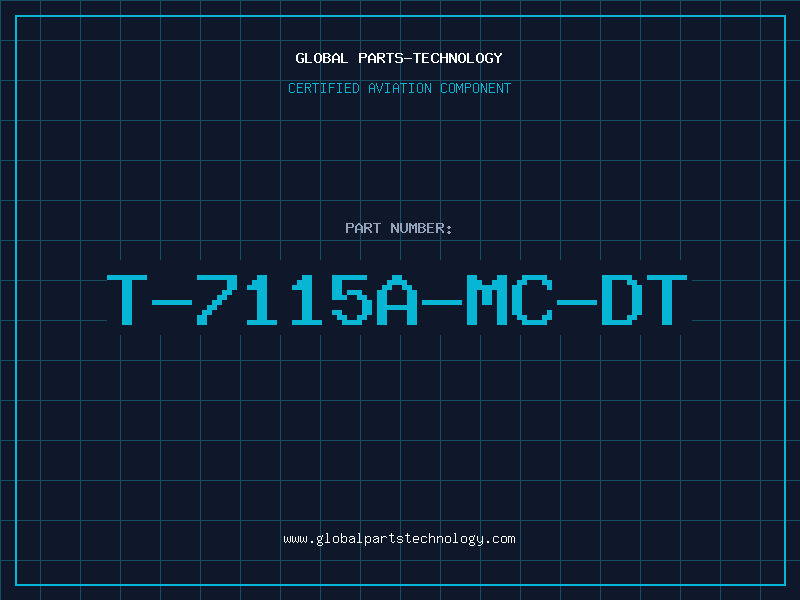 Aviation Part T-7115A-MC-DT