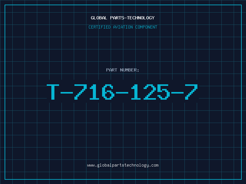 Aviation Part T-716-125-7