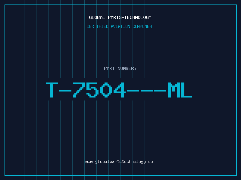 Aviation Part T-7504---ML