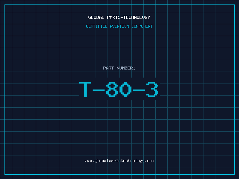 Aviation Part T-80-3