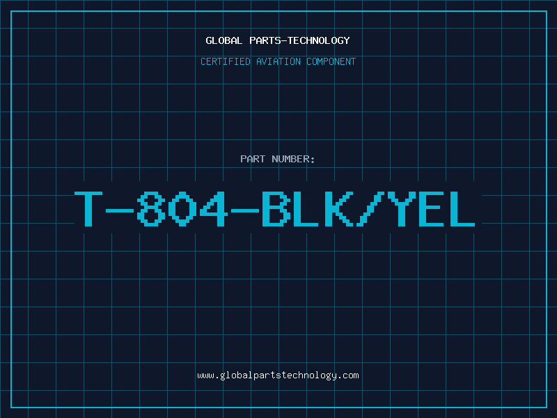 Aviation Part T-804-BLK/YEL