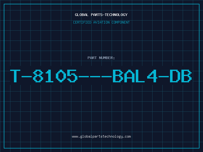 Aviation Part T-8105---BAL4-DB