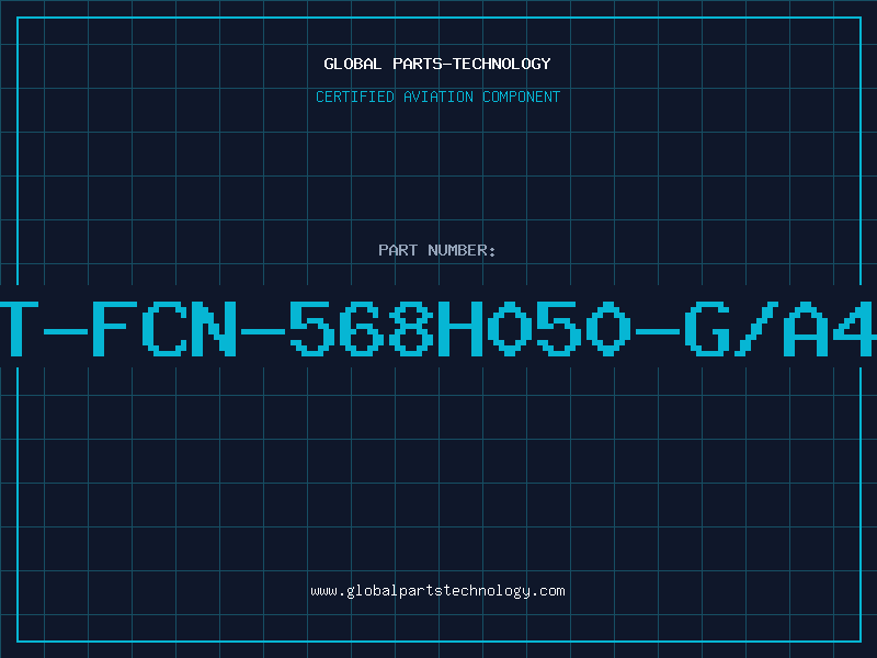 Aviation Part T-FCN-568H050-G/A4