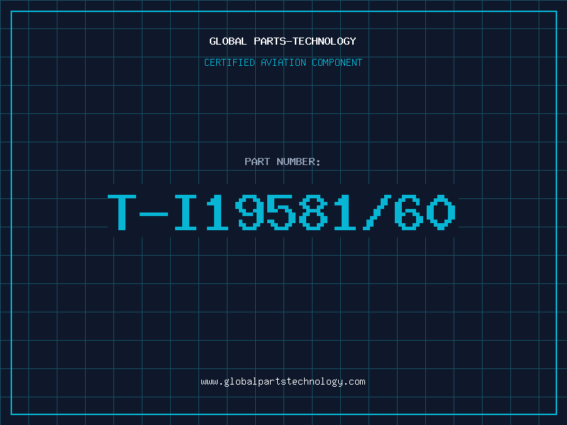 Aviation Part T-I19581/60