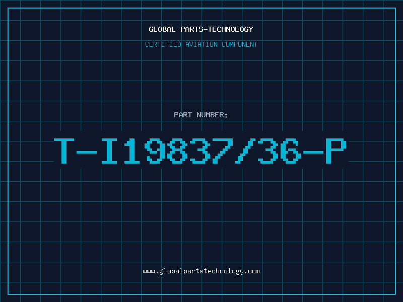 Aviation Part T-I19837/36-P