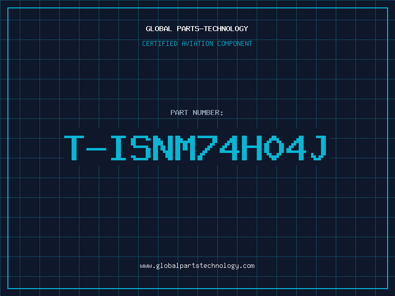 Aviation Part T-ISNM74H04J