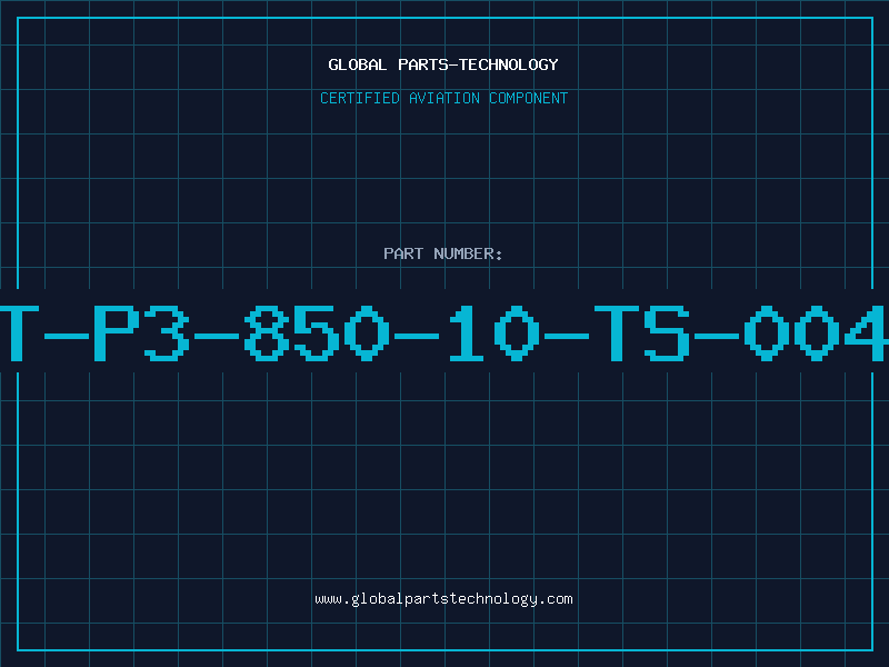 Aviation Part T-P3-850-10-TS-004
