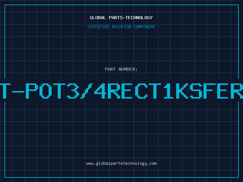 Aviation Part T-POT3/4RECT1KSFER