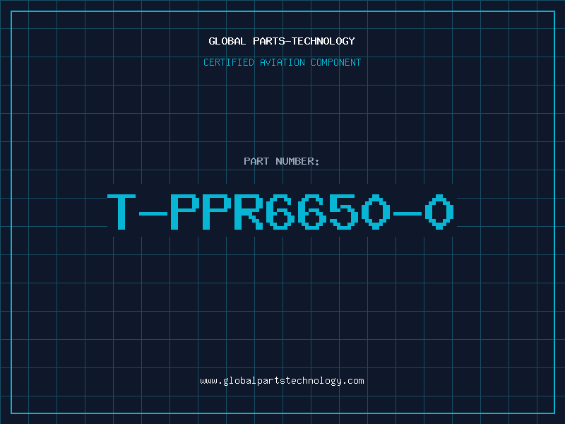 Aviation Part T-PPR6650-0