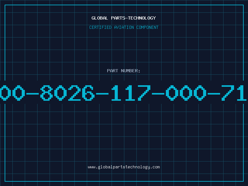 Aviation Part T00-8026-117-000-713