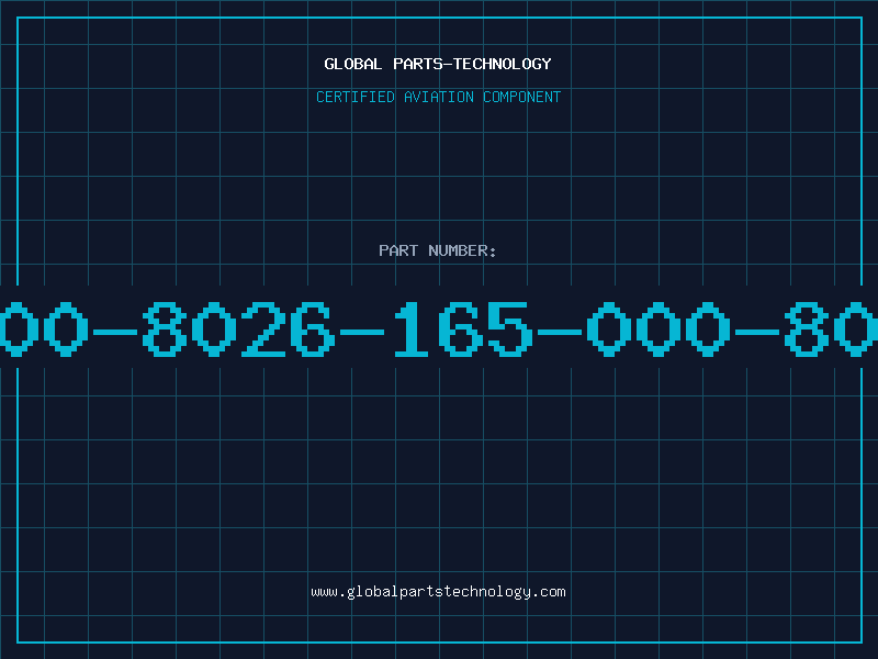 Aviation Part T00-8026-165-000-803
