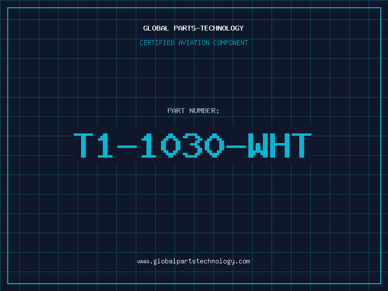 Aviation Part T1-1030-WHT