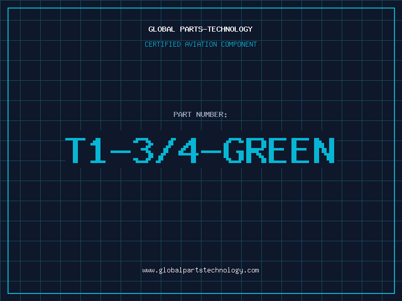 Aviation Part T1-3/4-GREEN