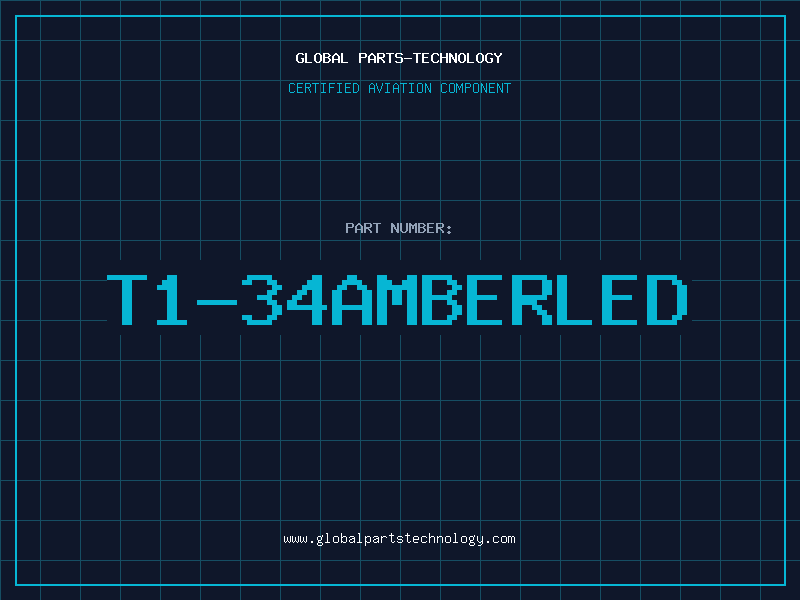 Aviation Part T1-34AMBERLED
