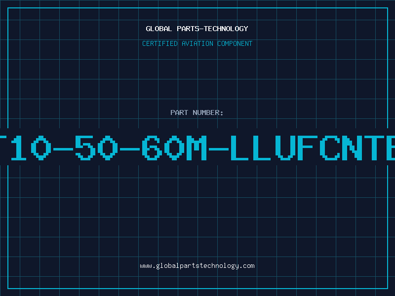 Aviation Part T10-50-60M-LLUFCNTB