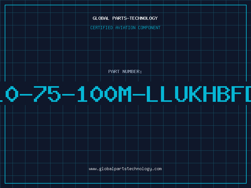 Aviation Part T10-75-100M-LLUKHBFDA