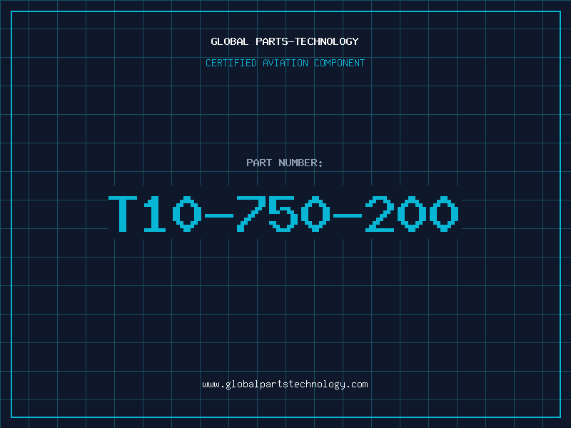 Aviation Part T10-750-200