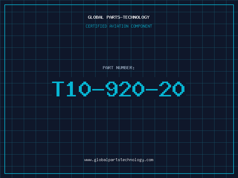 Aviation Part T10-920-20