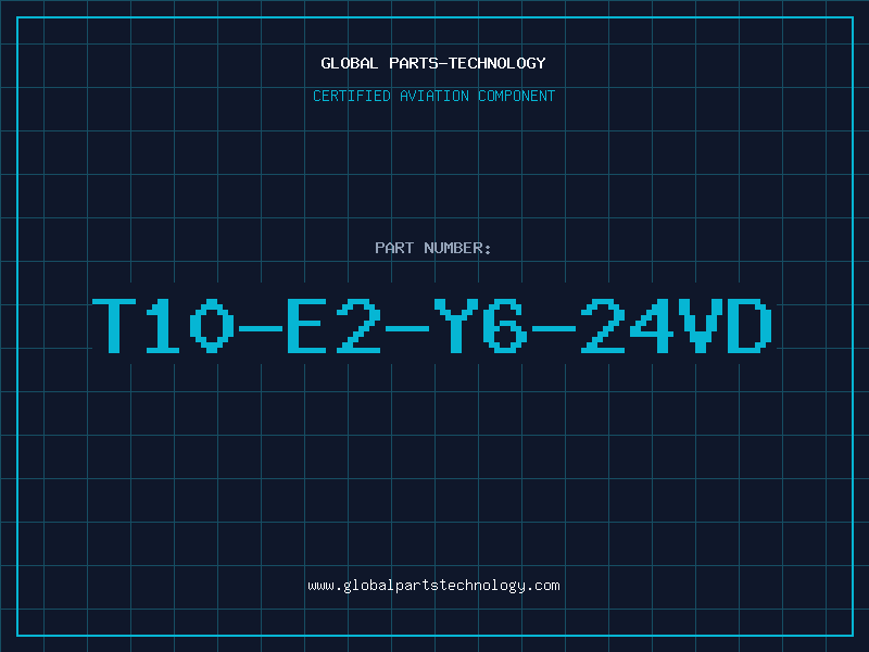 Aviation Part T10-E2-Y6-24VD