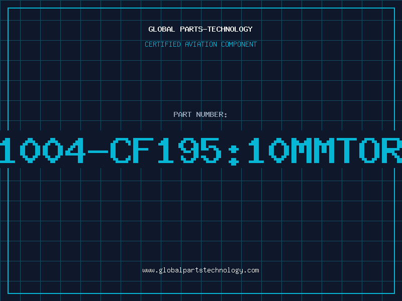 Aviation Part T1004-CF195:10MMTORO