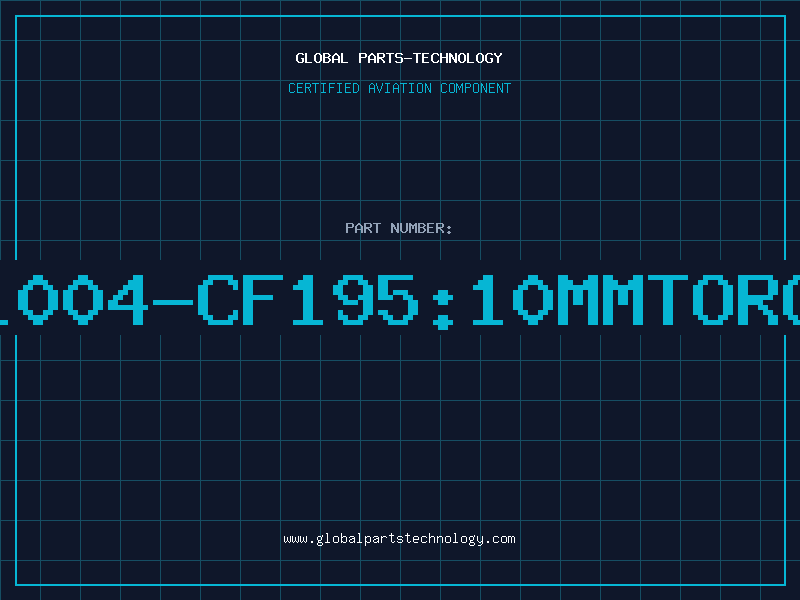 Aviation Part T1004-CF195:10MMTOROI