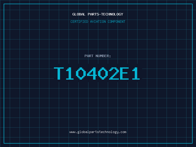 Aviation Part T10402E1
