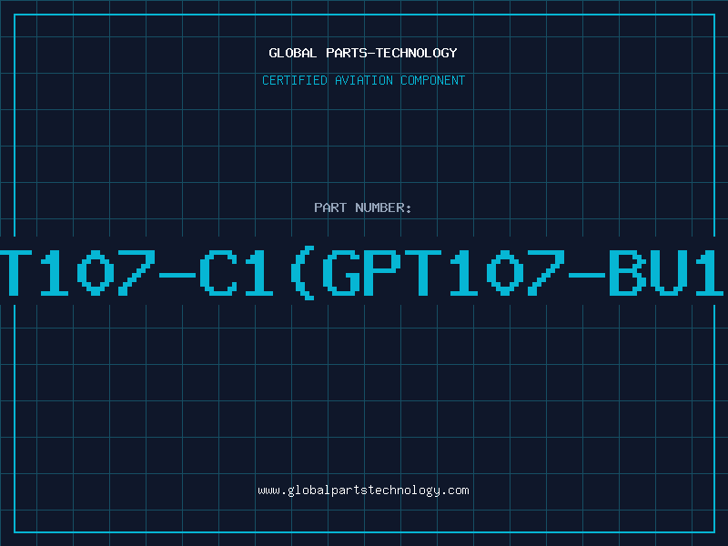 Aviation Part T107-C1(GPT107-BU1