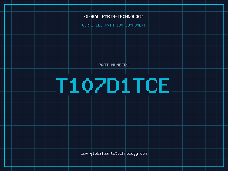 Aviation Part T107D1TCE
